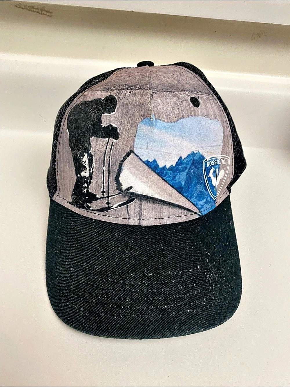 Rossignol Trucker Cap in Black & Gray ski image